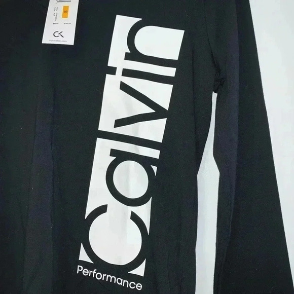 Calvin Klein Performance V-Neck T-Shirt - Picture 2 of 5